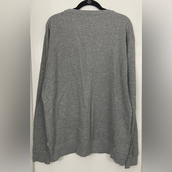 Vuori Jeffrey’s Long Sleeve Crewneck Pullover Heather Grey Size XXL - Picture 7 of 10